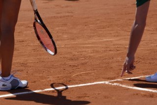 Roland-Garros conserve ses juges de ligne en 2025 KEYSTONE/AP/Laurent Rebours